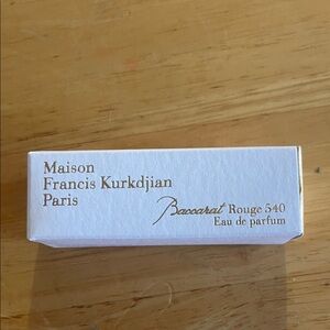 Maison Francis Kurkdjian White and Gold Box